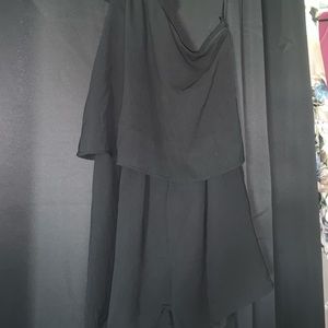 Super cute one shoulder romper